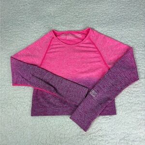 PINK Victoria's Secret Vibrant Pink Seamless Top